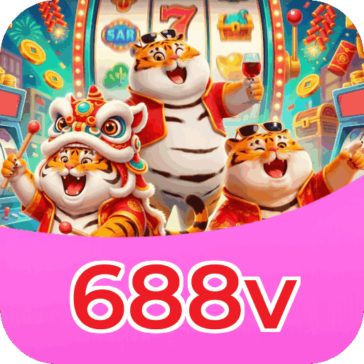 Interface do aplicativo 688v mostrando jogos disponíveis no iOS e Android