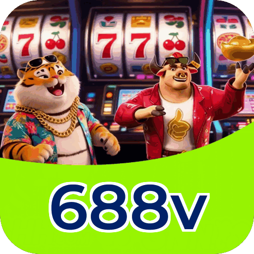 Plataforma 688v mostrando interface moderna, jogos certificados e recursos de segurança licenciados